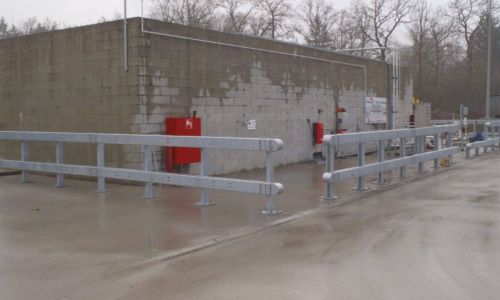 Barrière de sécurité en galva